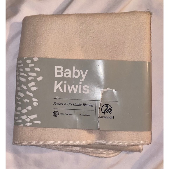 Swanndri Baby Kiwis Blanket‎ 100% New Zeland Wool Throw 70cm- 90 cm 28in x 36in - Picture 2 of 6